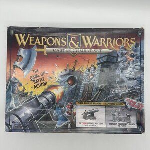 Vintage Weapons & Warriors Castle Combat Set - 1994 Pressman Game Complete Set!